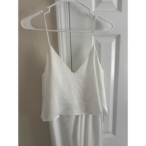 Shona Joy Luxe Frill Tulip hem maxi dress sz 6 - Picture 5 of 14